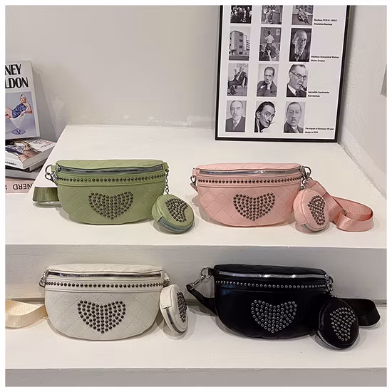 Fashion PU Leather Women Waist Bag (WDL1540)